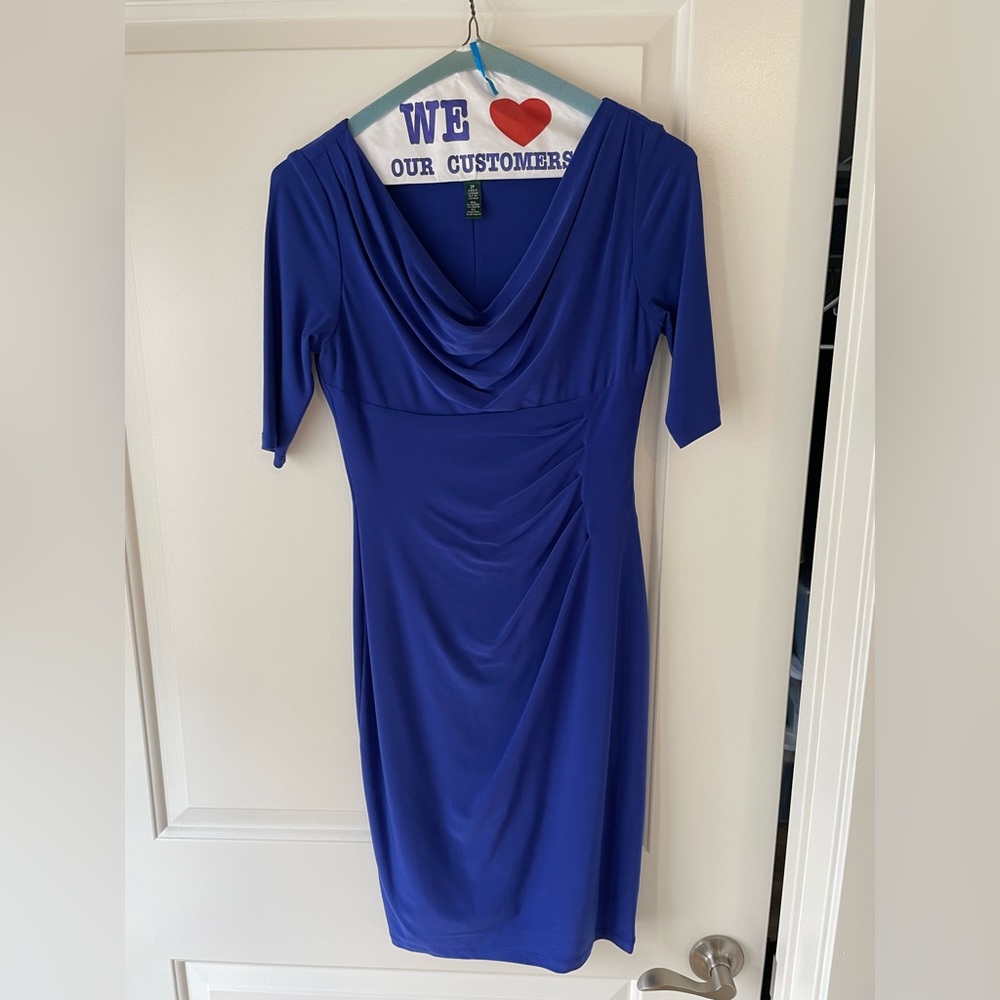 Lauren by Ralph Lauren evening dress.